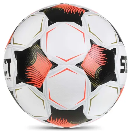 Мяч футб. SELECT Numero 10 V26, 0574071002, р.4, FIFA Basic, 32п, ПУ, гибр.сш, бело-черно-оранжевый за 8&nbsp;404.80 ₽ купить в Волгограде