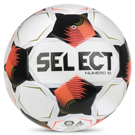 Мяч футб. SELECT Numero 10 V26, 0574071002, р.4, FIFA Basic, 32п, ПУ, гибр.сш, бело-черно-оранжевый за 8&nbsp;404.80 ₽ купить в Волгограде