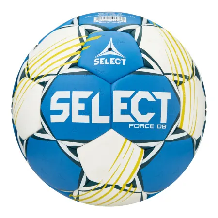 Мяч ганд. SELECT HB FORCE DB V25, 1622858205, Senior (р.3), EHF Appr,ПУ, гибр.сш., сине-белый за 8&nbsp;438.80 ₽ купить в Волгограде