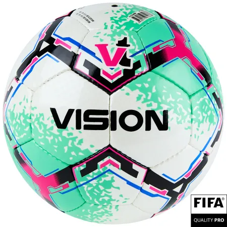Мяч футзал. VISION SALA+, FIFA Quality Pro, FS324084 р.4, 32 п. PU, 4 подкл.сл, руч.сшив.,бело-зелен за 4&nbsp;943.60 ₽ купить в Волгограде