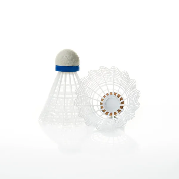 Воланы для бадминтона TORRES 250 (нейлон/пробка), BD23109, уп.6шт.белый, сред.скор. за 765 ₽ в Волгограде