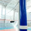 Волейбольные стойки универсальные со стаканами и механизмом натяжения троса ZAVODSPORTA за 41&nbsp;400 ₽ купить в Волгограде